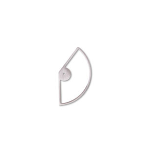 Bagstykke: Outline Arch (Silver colour)