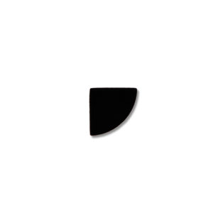 Forstykke: Quarter Circle (Black)
