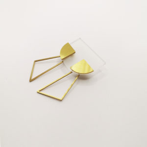 Sæt: Quarter Circle + Outline Triangle