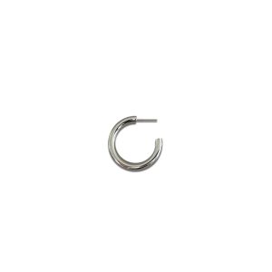 Forstykke: Chunky Hoop (Silver Colour/Polished)