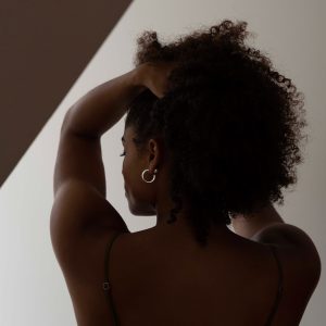 Sæt: Hoop + Sphere (Silver Colour)