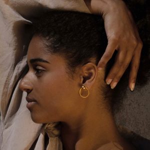 Sæt: Dot + Outline Circle + Sphere (Gold Colour)