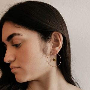 Wire 01 Gold Colour w/ Gold Colour Sphere