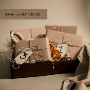 Ae calendar for Advent: (Silver Colour)