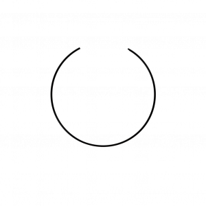 Ørestik: Wire 00 (Black)